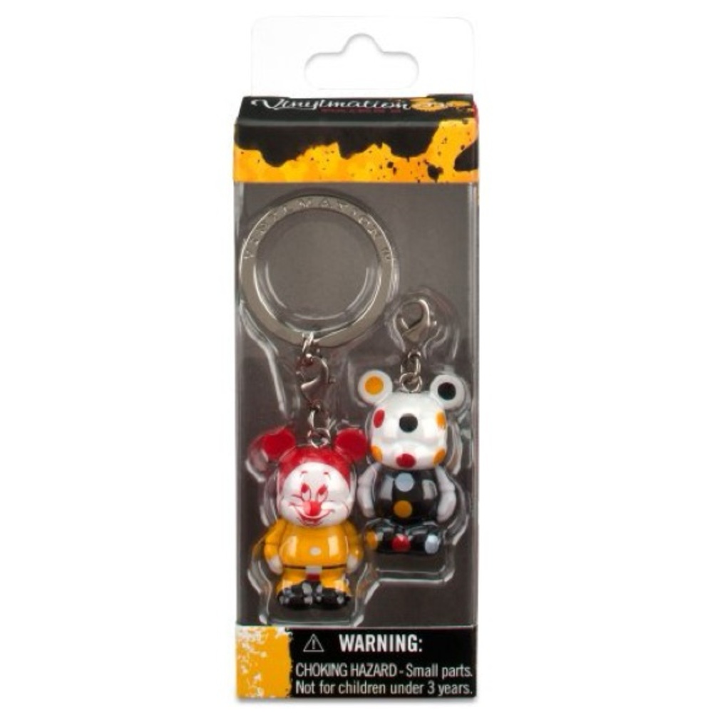 NIB! Disney Parks Vinylmation Jr. Pairs 2 Series Dopey 2-Pc. Keychain Key Chain